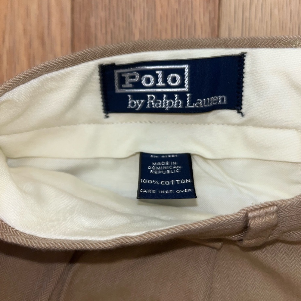 🔥 VINTAGE POLO BY RALPH LAUREN HERRINGBONE PLEATED TROUSERS 🔥